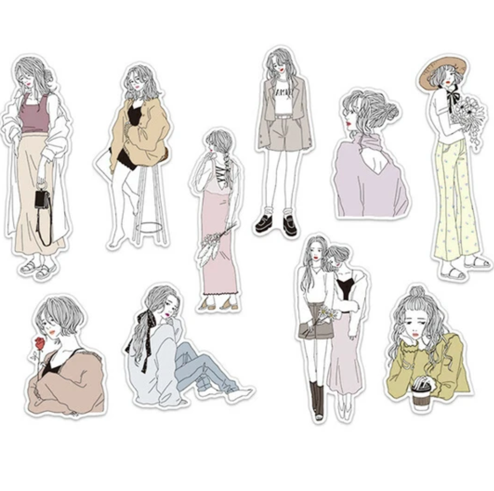 Amie Sticker - Ennui Girl