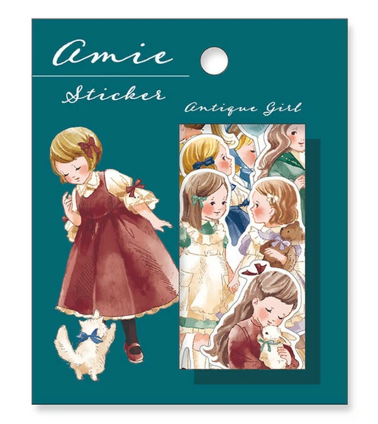 Amie Sticker - Antique Girl
