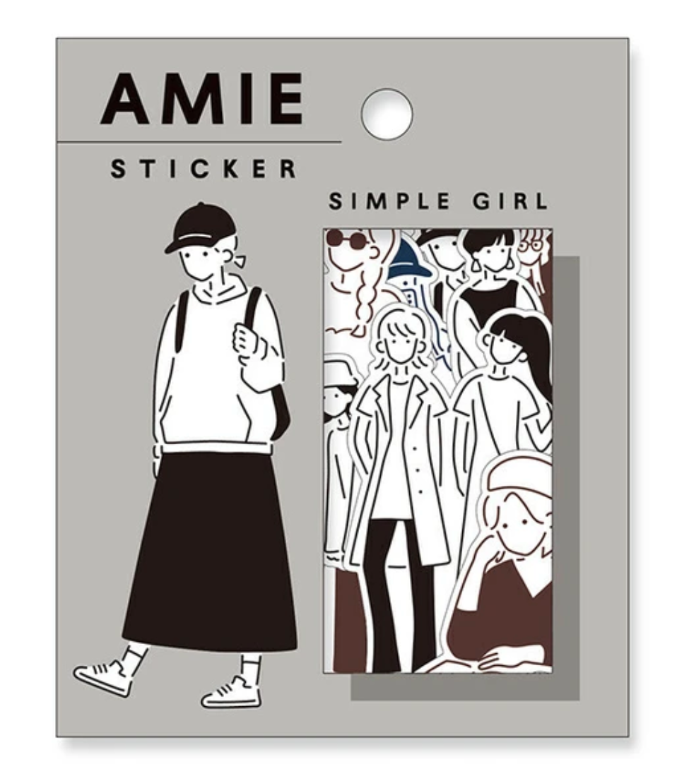 Amie Sticker - Simple Girl