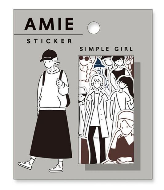 Amie Sticker - Simple Girl