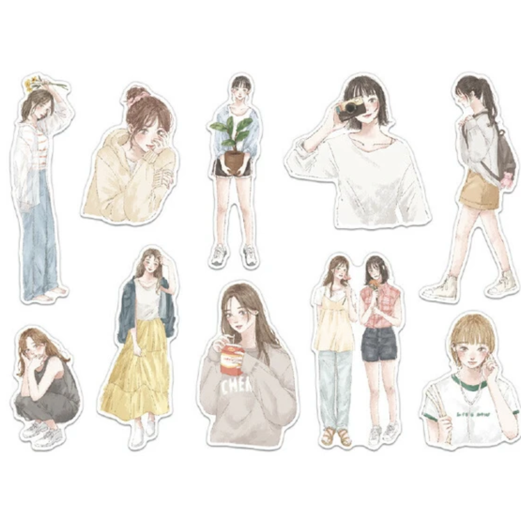 Amie Sticker - Comic Girl