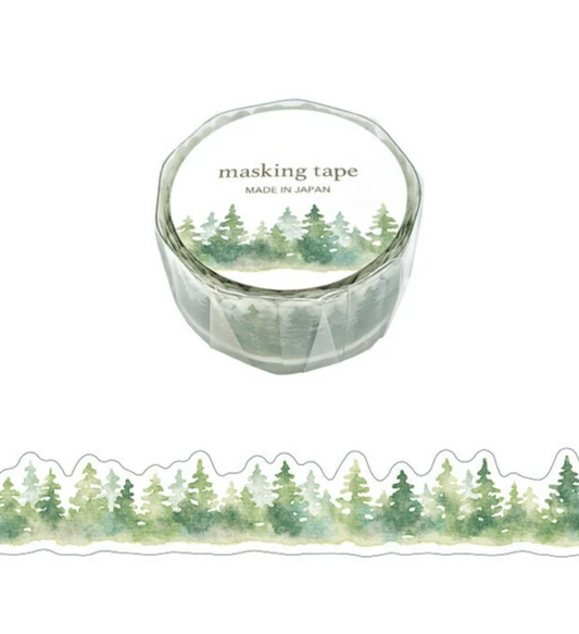Trees Die-cut Washi Tape