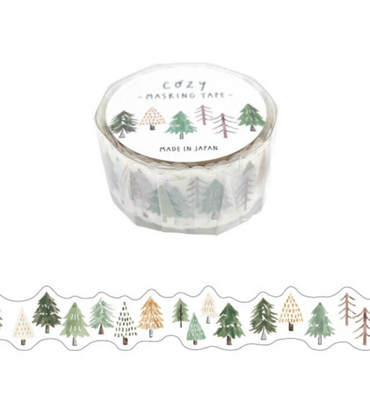 Forest Cozy Die-cut Washi Tape