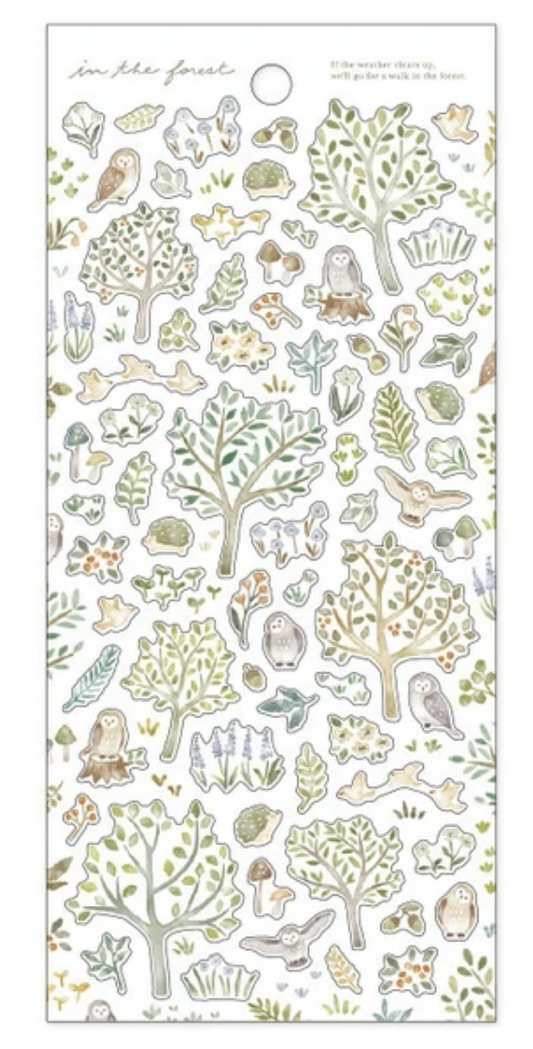 In The Forest Sticker Owl