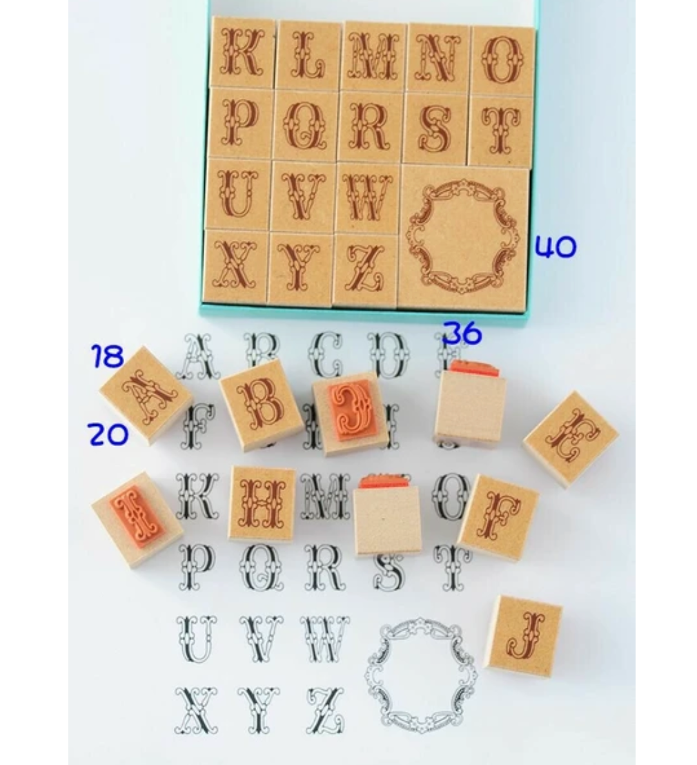 Alphabet Stamps K3-04