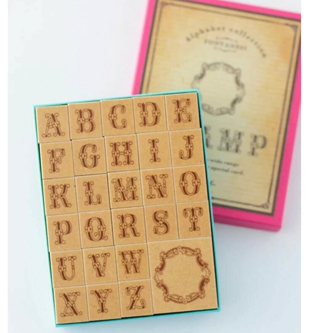 Alphabet Stamps K3-04