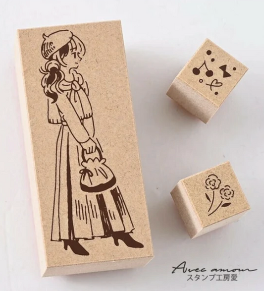 Girl Stamp Set 2