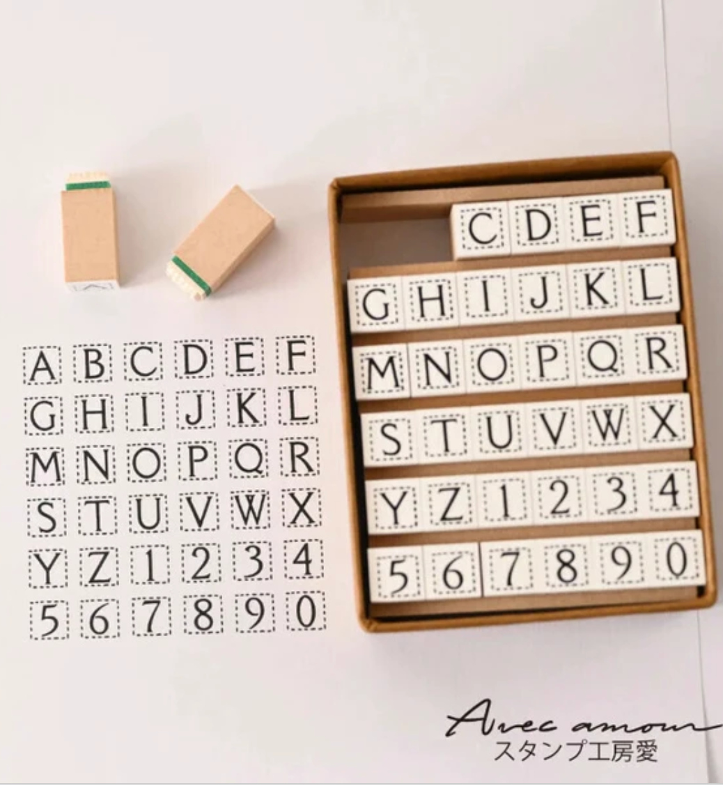 Alphabet number set