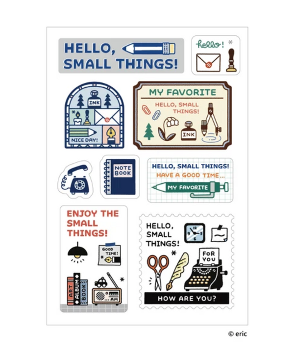 My Desk (Eric 02) Multi-Sticker – The Cozy Journal