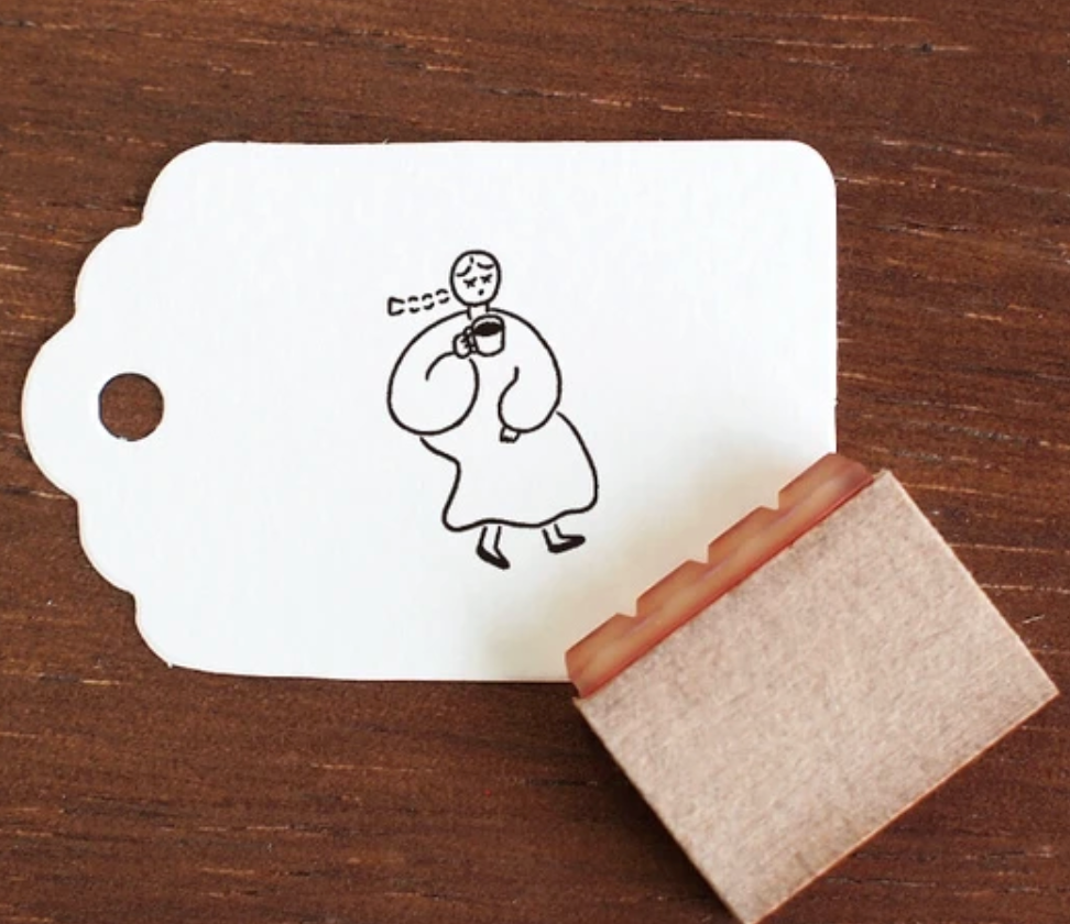 Marl-chan Coffee Stamp