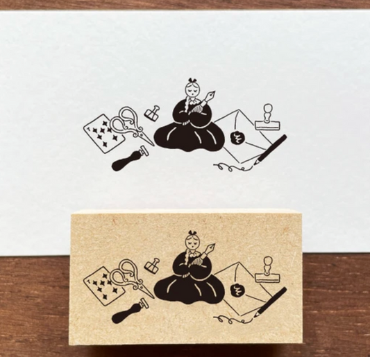 Mari-Chan Stationery Country Stamp