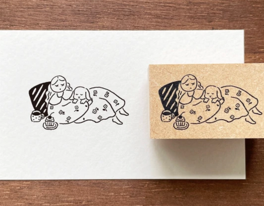 Mari-Chan Pajama Time Stamp