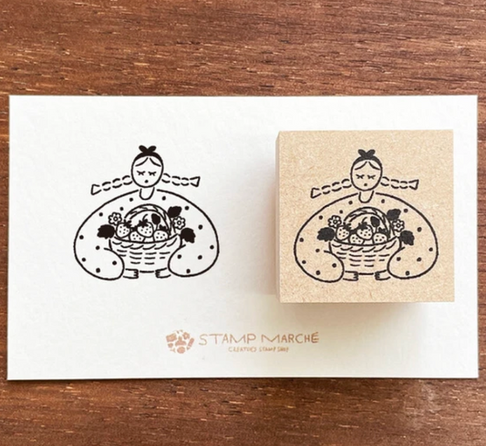 Marl-chan Strawberry Season Stamp