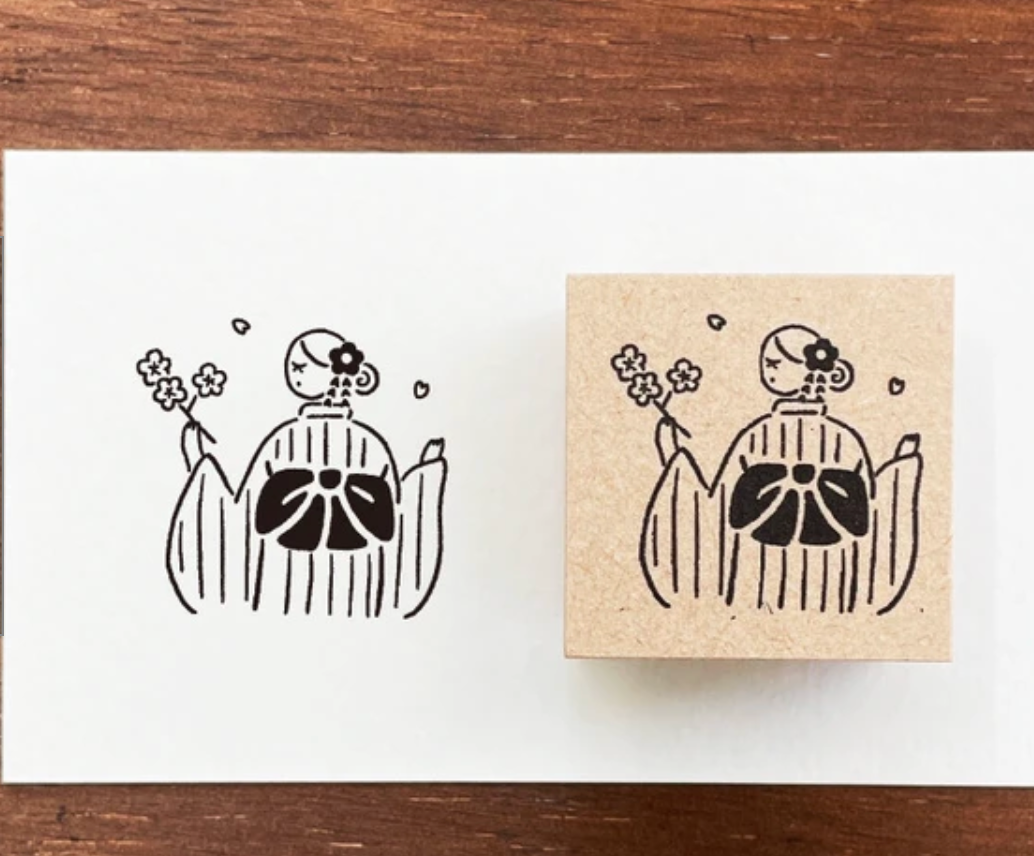 Marl-chan Kimono Stamp