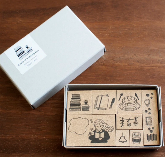 Creator's Stamp Box - Book Cafe
