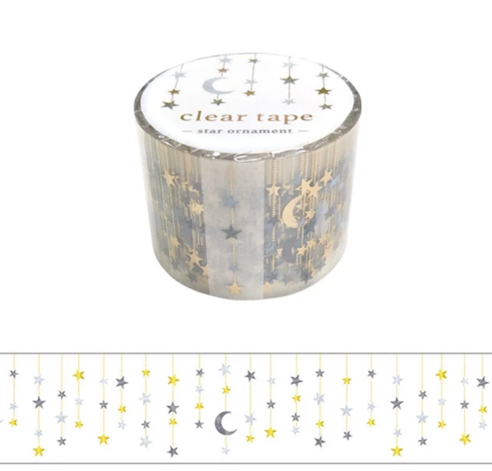 Star Ornament Clear 30mm Washi Tape