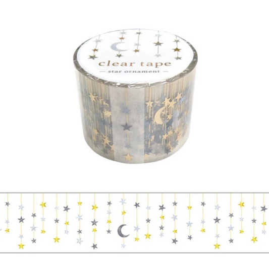 Star Ornament Clear 30mm Washi Tape