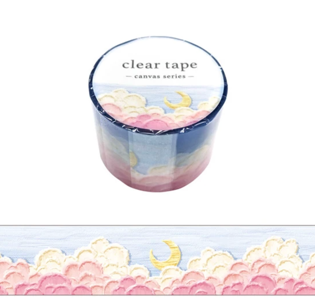 Canvas Dawn Clear Tape 30mm Width