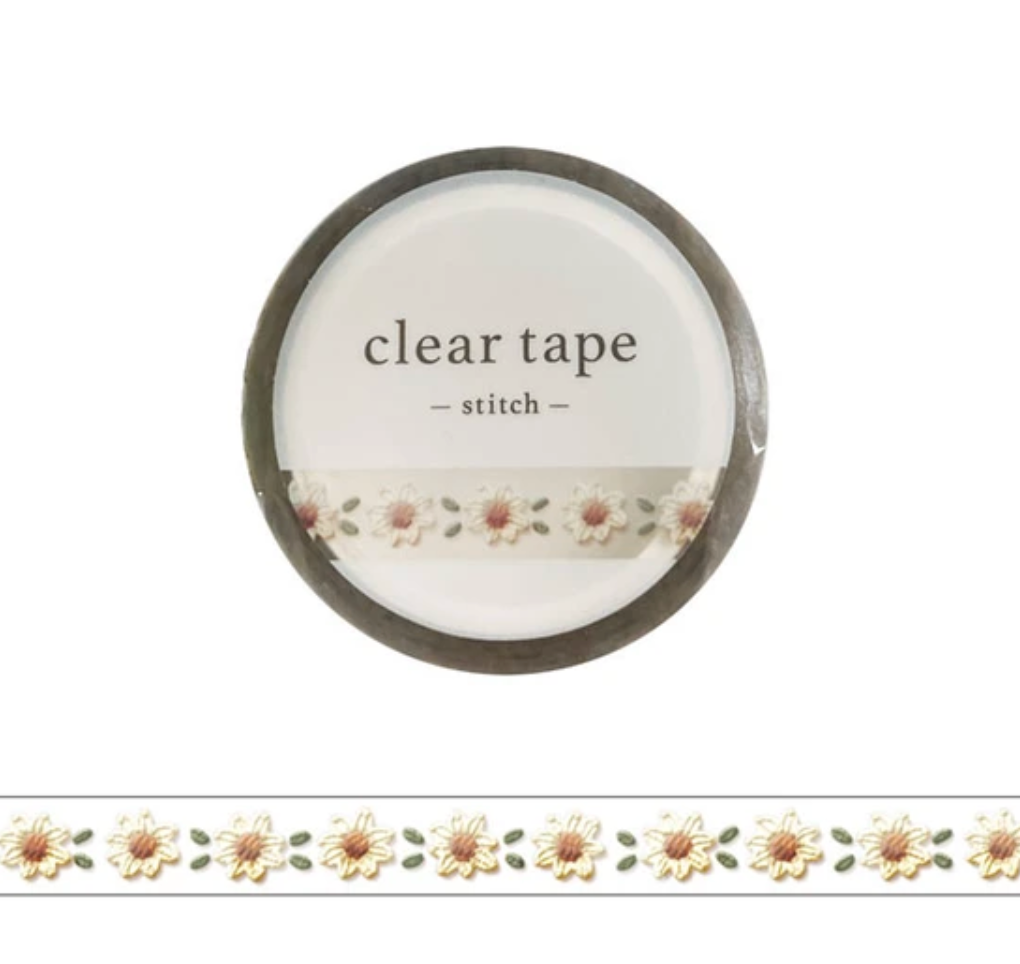 Stitch Hana #4 Clear 7mm (Thin) Washi Tape