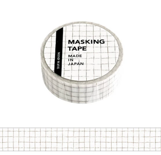 Mind Wave Pattern, Check 12 Masking Tape