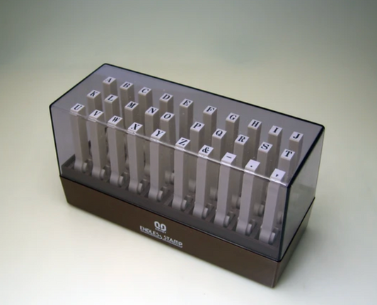 Endless Stamps, English character set, oil resistant - Minchocho style