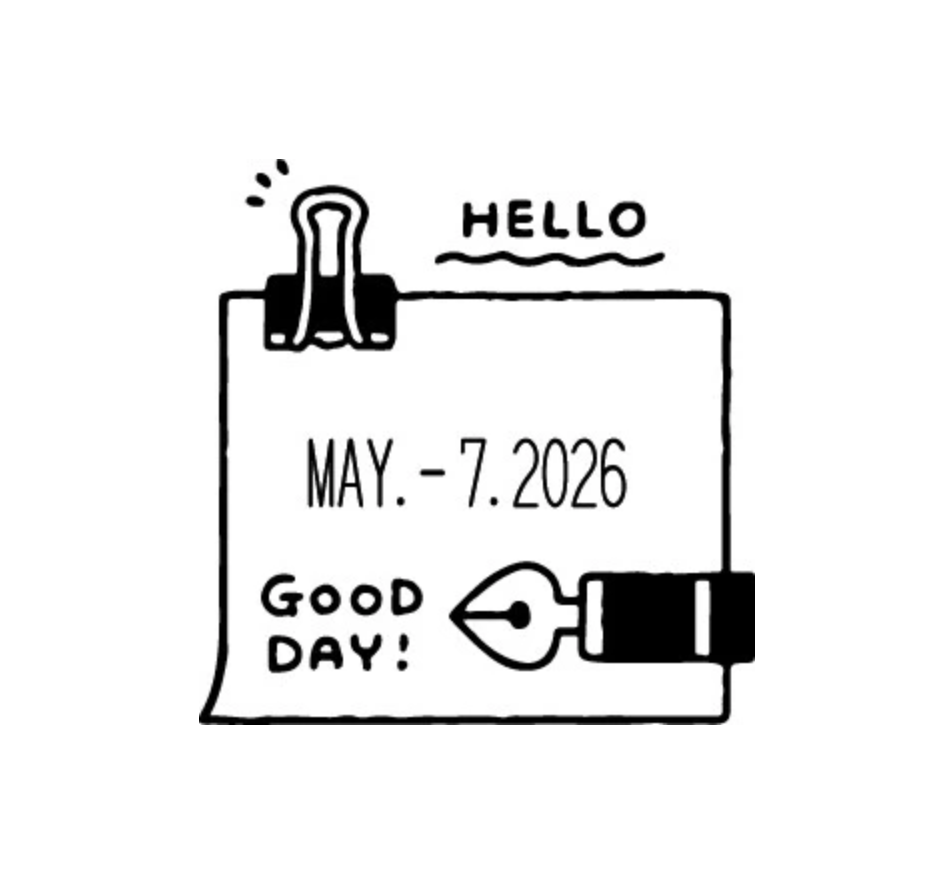 Eric Small Things x Sanby Date Stamp