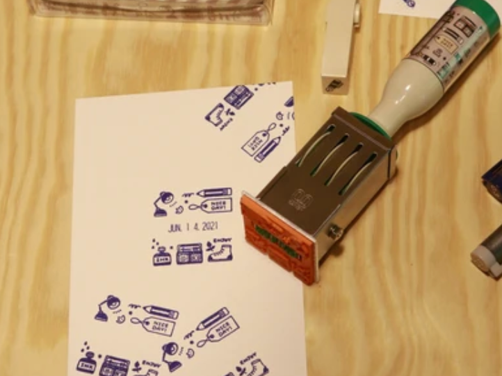 Eric Small Things x Sanby Date Stamp