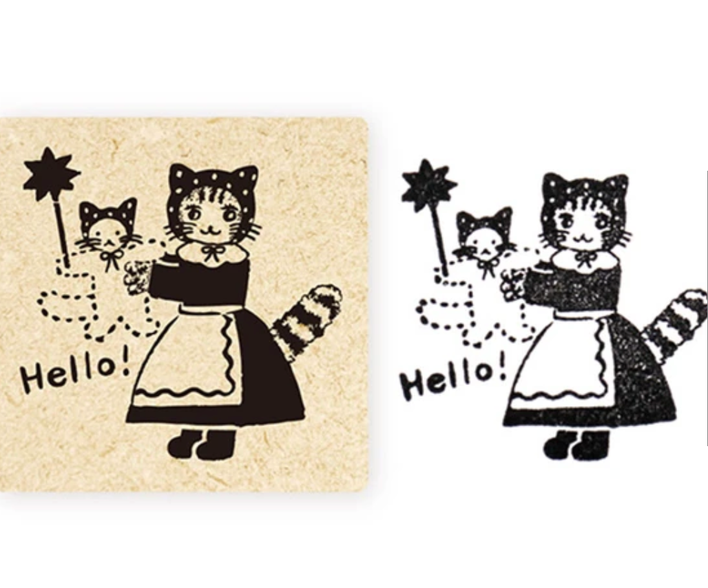 Stamp Aiko Fukawa HELLO