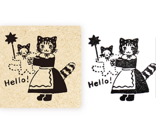 Stamp Aiko Fukawa HELLO