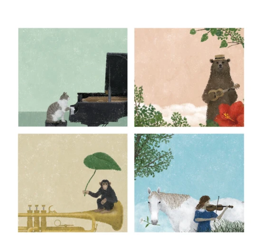 Humming - Square Memo Pad