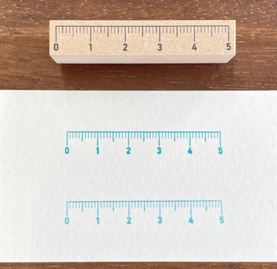 Ruler Stamp 5cm