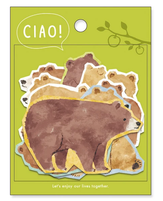 Ciao Stickers - Bear