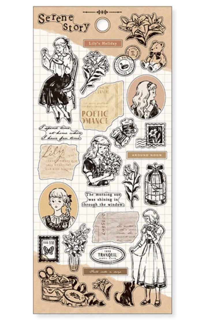 Serene Story Sticker - Lily's Holiday