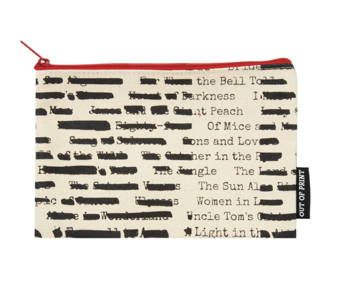 Banned Books Pen Pouch