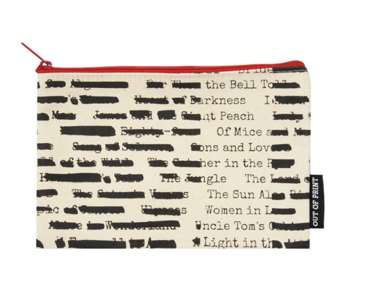 Banned Books Pen Pouch