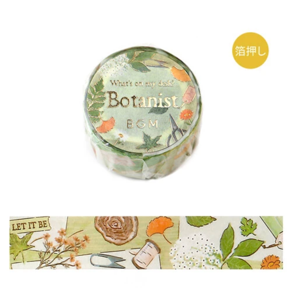 BGM Botanist Washi Tape