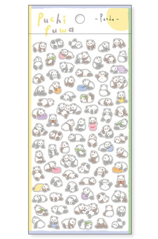 Puchi Fuwa - Petit Fluffy Sticker Panda