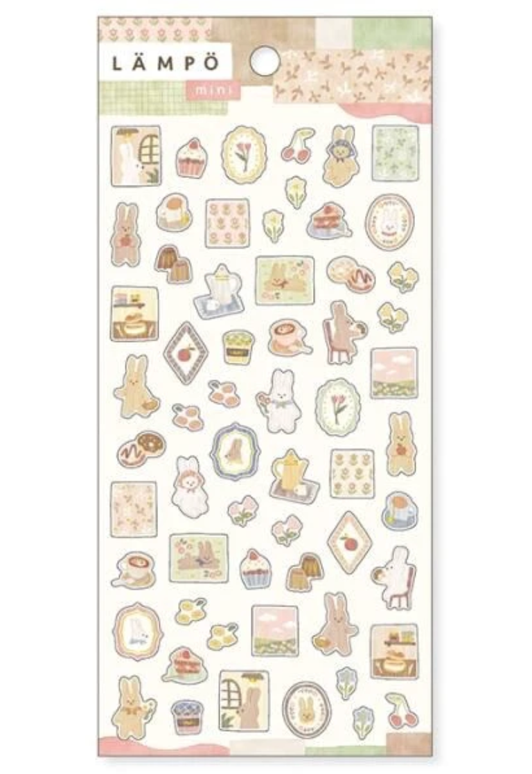 Lampo - Rabbit and Dusk Sticker Sheet