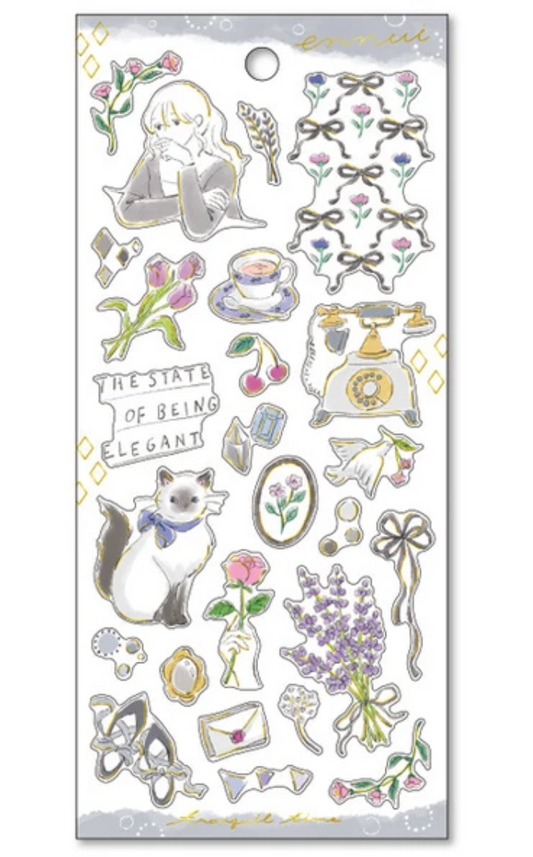 Ennui Sticker Sheet - Meditation