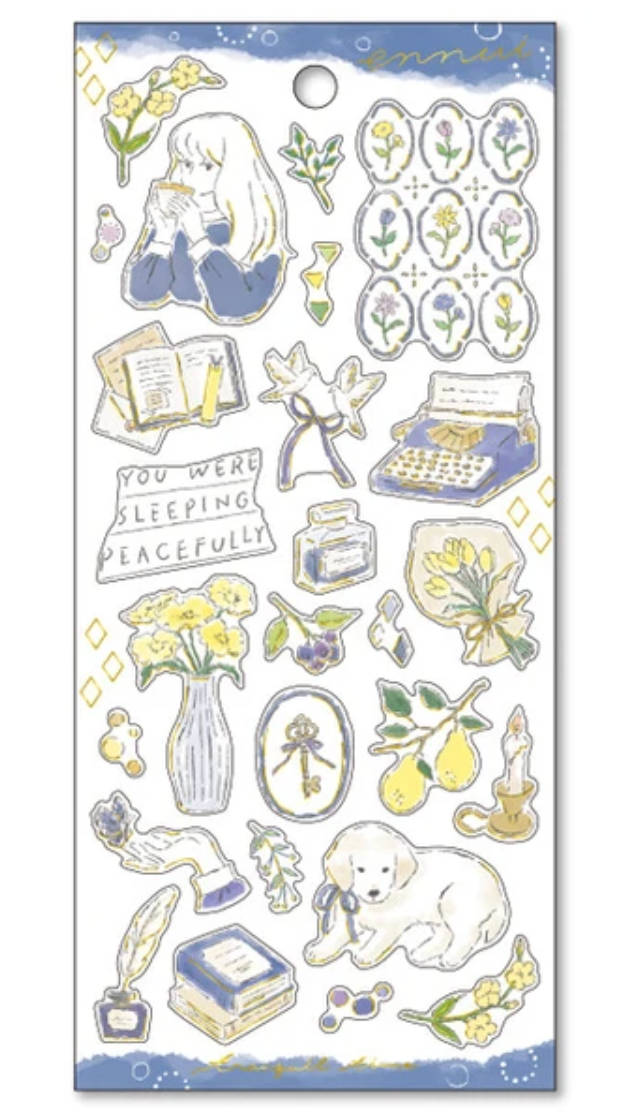 Ennui Sticker Sheet - Rest