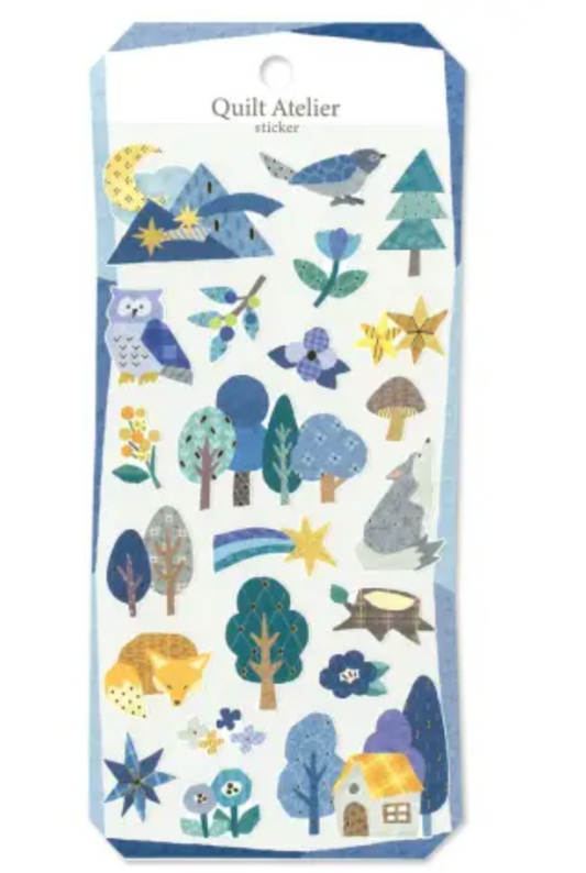 Quilt Atelier Stickers - A Starry Forest