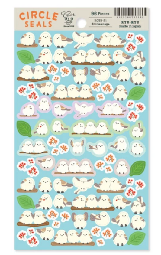 Shimaenaga Sticker Sheet