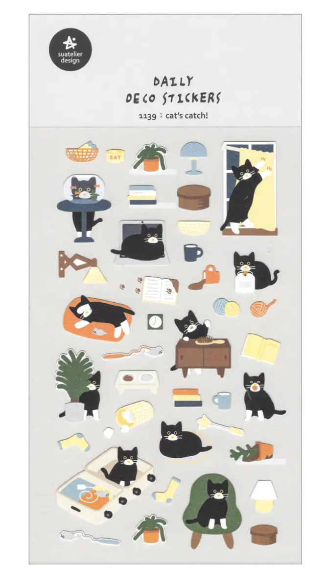 Suatelier 1139: cat's catch!