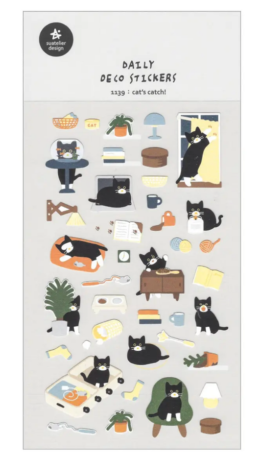 Suatelier 1139: cat's catch!