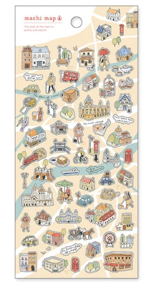 Machi Map Sticker Sheet
