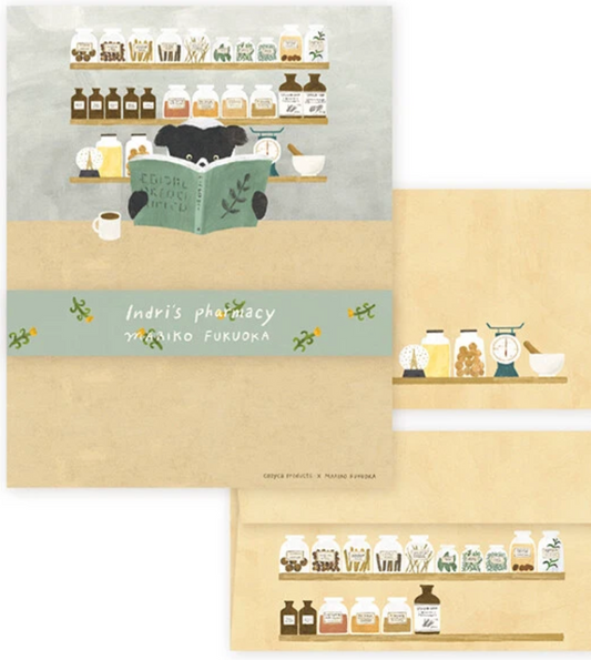 Mariko Fukuoka Letter set - Indri's pharmacy