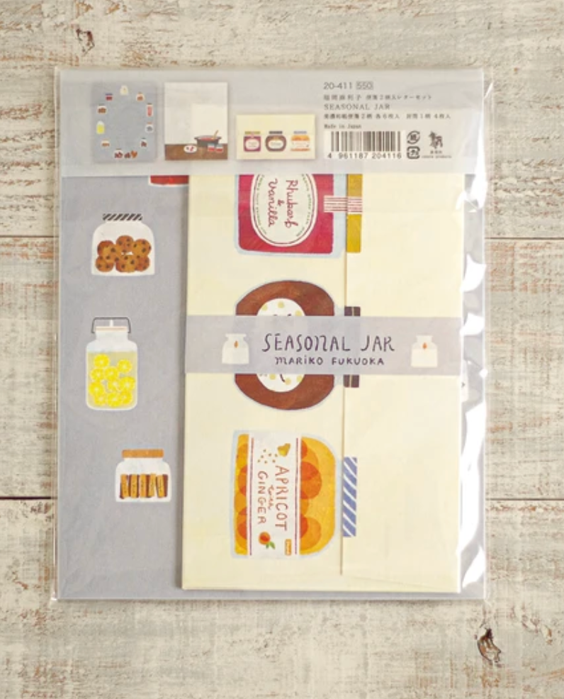 Mariko Fukuoka Letter set - Seasonal Jars