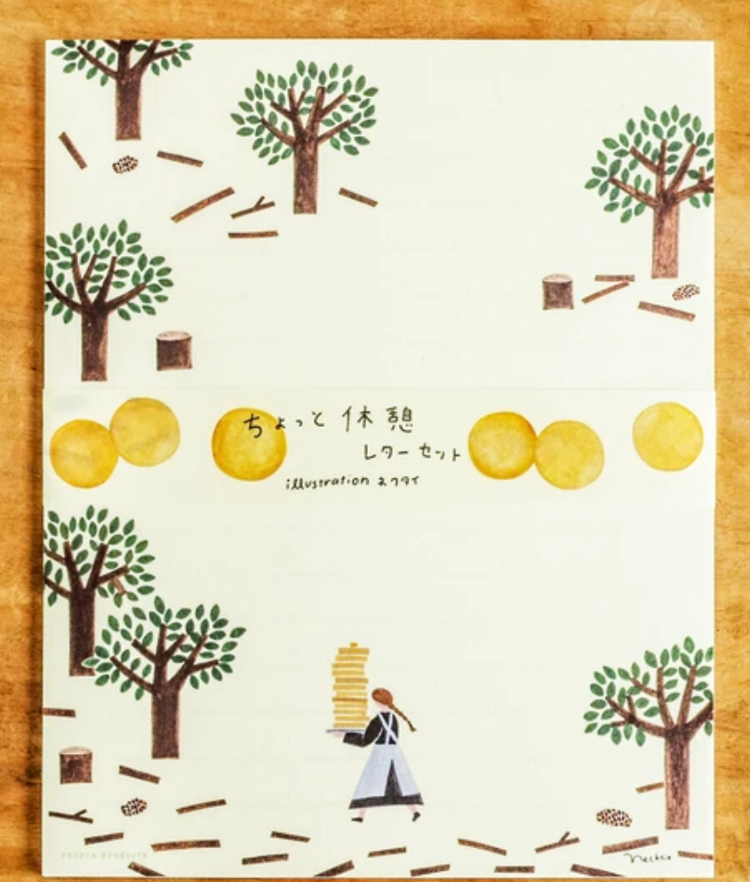 Necktie: A Little Rest Letter Set