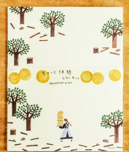 Necktie: A Little Rest Letter Set
