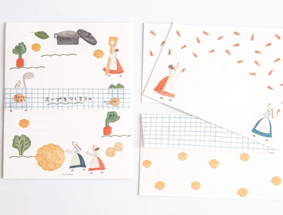 Necktie:Let's Make Soup Letter Set